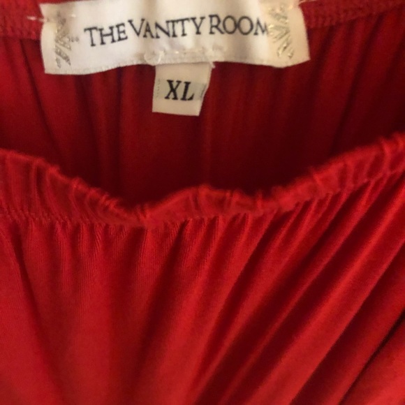 Nordstrom Red Summer Dress, Size XL - Picture 9 of 14